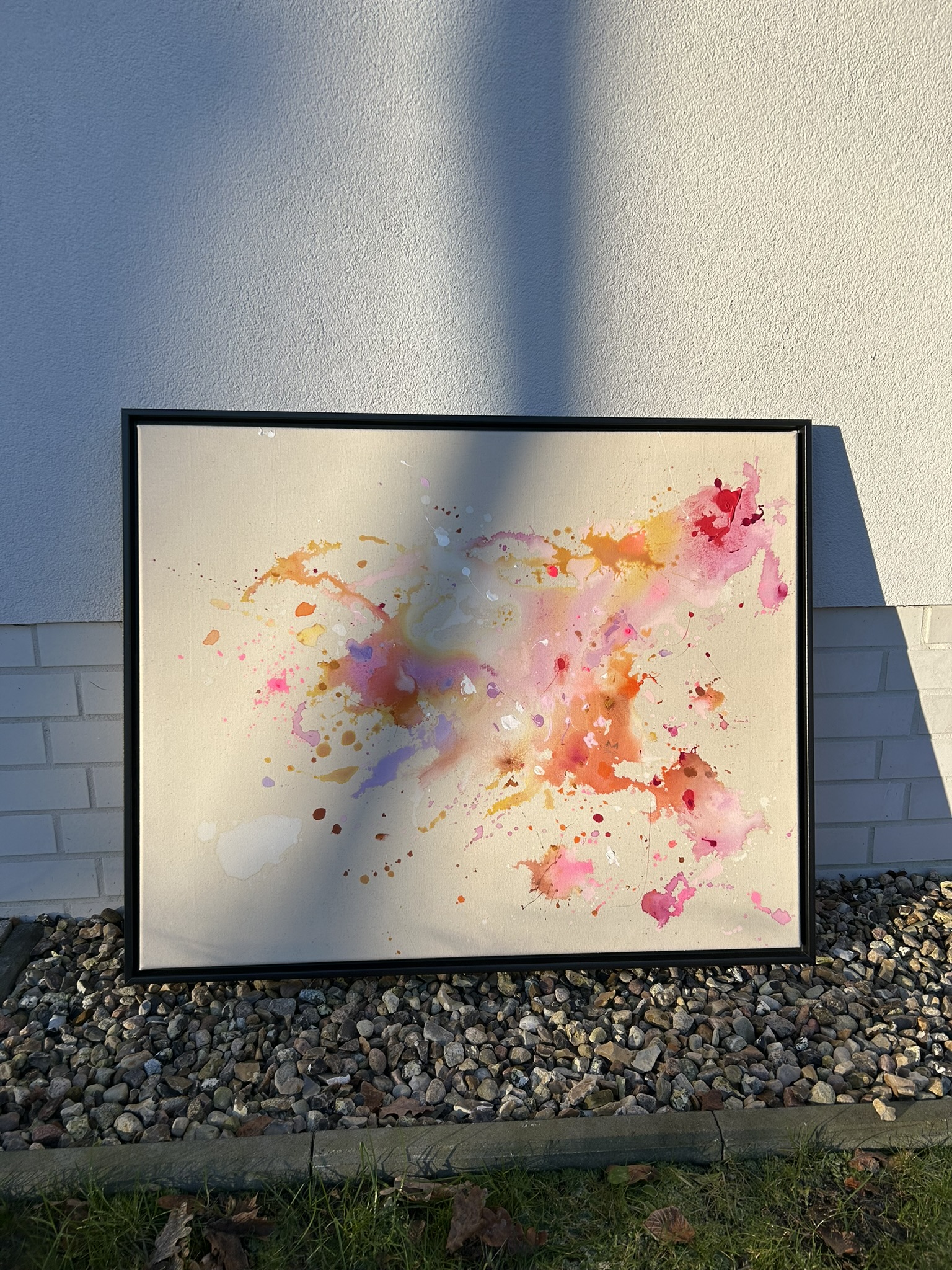See the Good, 2025, Acryl auf roher Baumwollleinwand, Ansicht 8